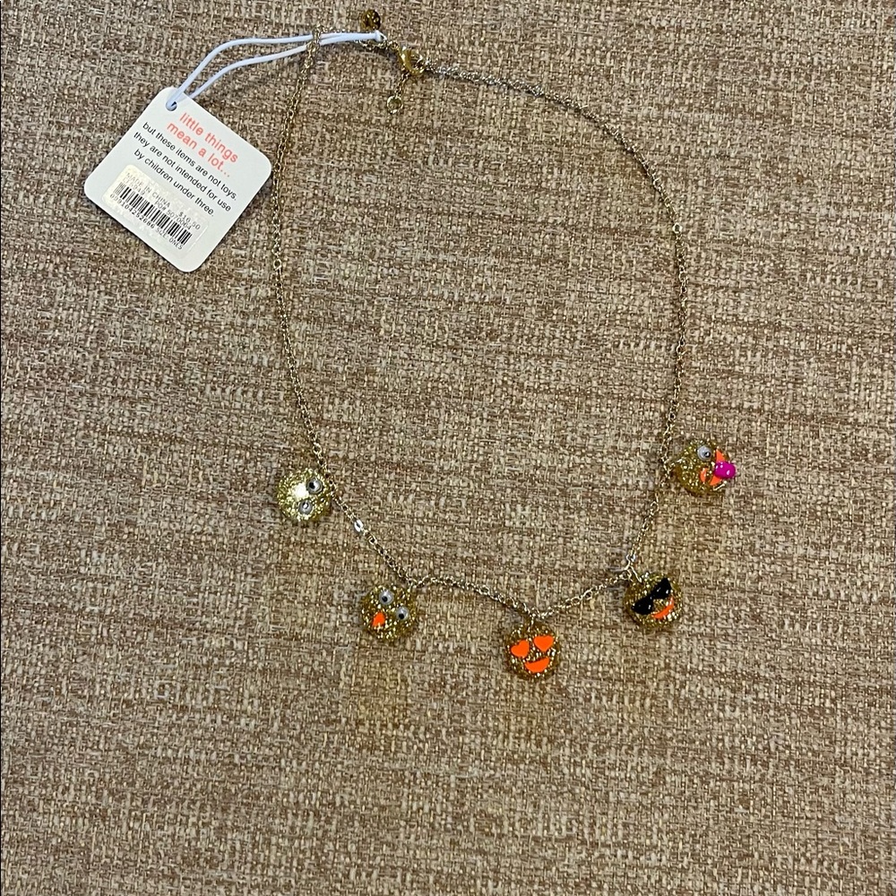 Crewcuts Emoji Necklace